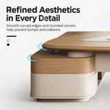 HHEvergreenEnsemble Executive Desk with Curved Desktop (102.36IN)