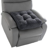 Tufted Corduroy Recliner Seat Cushion for Elderly, High Density Foam Large Square Seat Cushion for Recliner Chair