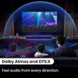 Hisense AX3100Q 3.1Ch Sound Bar with Wireless Subwoofer, Dolby Atmos, DTS:X, Bluetooth 5.3, Roku TV Ready, HDMI/AUX/ARC/Optical/USB, EzPlay, 7 EQ Modes