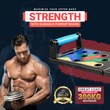 Push up Board for Men & Women | Multi-Function Foldable Pushup Board | Muscle max Push Up Board for Floor Home Workout Equipment | Fitness & Strength Training Equipment PRAYEM FLEX