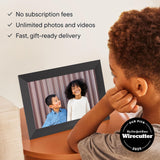 Aura HD Digital Picture Frame | Carver: The Best Frame for Gifting (Black, 10")