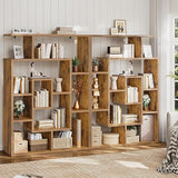 Bookshelf, Bookcase With Open Display Storage Shelves, Display Shelf