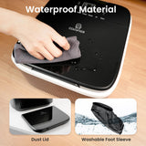 COMFIER FSA Eligible Foot Massager with Heat, Shiatsu Foot Massager Machine for Neuropathy Plantar Fasciitis, Squeeze & Rolling Foot Massage, Remote Control & Piano-Key Button