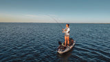 Pelican Catch Mode 110 - Angler Fishing Kayak with Lawnchair seat - 10.5 ft