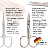12 piece manicure pedicure grooming kit set for professional 3 Swords Germany