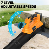 Electric Weed Wacker and Leaf Blower (No Battery) Compatible with Dewalt 20V Max Battery, Auto Feed String Trimmer and 7 Speed Leaf Blower