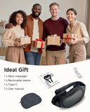 Cordless Neck Shoulder Massager with Graphene Heating, FSA Eligible, Rechargeable Deep Tissue 4D Shiatsu Neck Massager for Pain Relief, Upgraded Massage Heads for Shoulder & Back Gifts for Mom Mother