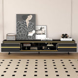 NessCarsti 86" Mid Century Modern TV Stand for 70/75/80/85 Inch Television