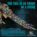 MechPuConToy 3D Metal Puzzle Model, Surrealistic Creative Gorekia Mechanical Dragons Jigsaw Puzzles Assembly Kits, Home Decor Dsiplay Model for Adults and Teens (2900+PCS)