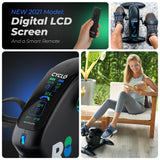 REATHLETE CYCLO: Under-Desk Bike/Pedal Exerciser | Desk Bike for Leg and Arm Exercises | Pedal Exerciser for Cardio Training, Fitness, & Rehabilitation | All-Digital, Light & Quiet Under-Desk Bike