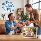 Frameo 10.1 Inch WiFi Digital Picture Frame, 1280x800 HD IPS Touch Screen Photo Frame Electronic, 32GB Storage, Auto-Rotate, Wall Mounted, Share Photos/Videos Instantly from Anywhere - White
