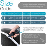 Core Balance Exercise Ball for Workouts, Anti-Burst and Slip Resistant, Swiss Yoga Ball for Pregnancy, Stability, Fitness and Physical Therapy, 4 Sizes, with Pump (33" / 85cm Black)