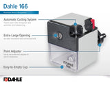 Premium Pencil Sharpener w/Point Adjuster & Automatic Cutting System, Accepts Graphite & Oversized Artist Pencils Dahle