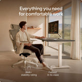 Desktronic HomeOne Standing Desk 60x30 — Ergonomic Sit Stand Home Office Desk