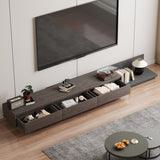 NessCarsti Extendable TV Stand with 3 Drawers & 1 Storage for 65+ inch TVs