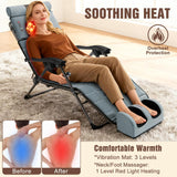 Wilytyres Full Body Massage Mat with Heat, Detachable Neck Massager & Foot Massager, Full Body Vibration Massage Mats with Lumbar Pillow, 9 Vibration 3 Timer Settings, Gift for Men Women