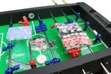 KICK Legend 55" Foosball Table (Black) – Professional Full-Size Indoor Game for Adults & Families with Counterbalanced & Uniformed Men, 6 Foosballs and Adjustable Leg Levelers