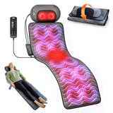 Full Body Massage Mat, Vibrating Mattress Pad, Bed Massager Mat, Massage Mats for Full Body with Detachable Pillow with Heat, Alleviates Muscle Pain, Improves Circulation and Stress Relief by SITFIT
