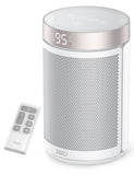 DREO Space Heater, Portable Electric Heaters for Indoor Use with Thermostat and Remote, 2024 Upgraded, Digital Display, 12H Timer, 5 Mode, 1500W PTC Ceramic Fast Safety Heat for Office Bedroom Home