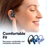 Raycon Everyday Open Ear Earbuds, Dual Mic, 35H, Black