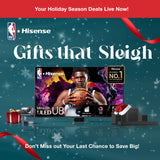 32-Inch Class A4 Series HD 720p Smart Roku TV with Dolby Audio, Slim Bezel Design, Google Assistant Hisense