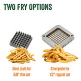 LEM Products Commercial-Quality French Fry Cutter for Potatoes and Vegetables, Cast Iron