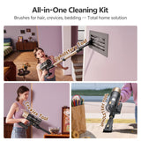 Ultenic Cordless Vacuum Cleaner, 600W 60KPA 65Mins Vacuum Cleaners for Home, Stick Vacuum Cordless with Touch Screen, Self-Standing, 180° Lay-Flat, Anti-Tangle Brush for All Floors/Pet Hair/Carpets