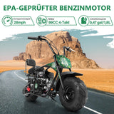 Oryxearth 99CC 4-Stroke Mini Bike, Gas Powered