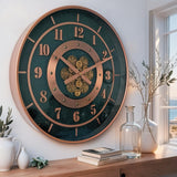 THE GEARS CLOCK 24'' Inch Real Moving Gear Wall Clock Sweden Line Gothenburg (24 inches (59 cm))