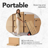 55" Standing Desk with Drawers, Executive Electric Height Adjustable Stand Up Desk with Storage