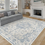WondRg 12x15 Blue Neutral Area Rug