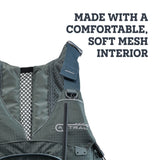 Life Jacket PFD for Kayak Fishing, Recreation and Touring, Pebble Gray, M/L Astral