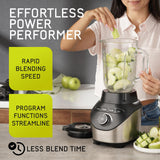 Universal 1500 Peak Watt Turbo Elite Max Blender, 71oz - 9-cup / 2.1 Liter Glass Pitcher, 3 Speed Settings with Powerful 6 Stainless Steel Blades, Premium Blender for Smoothies, Domestic Use