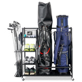 Mythinglogic Golf Storage Garage Organizer, Golf Bag Storage Stan Mythinglogic