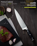 linoroso Chef Knife - Professional Pro Kitchen Knife 8 inch Chef's Knives, German High Carbon Stainless Steel Ultra Sharp Cooking Knife- Classic Series