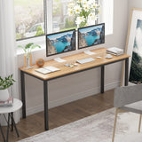 Computer Desk 63 inches Large Size Office Desk Gaming Desk Computer Table with BIFMA Certification Sturdy Office Desk