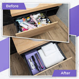 Silicone Hair Tool Organizer – Heat-Resistant Mat & Holder for Hair Dryers, Blow Dryers, and Hot Tools, Ideal for Countertops & Vanities (14.75" x 9.5" x 1")