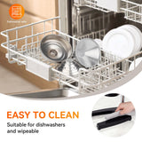 NCUE Cast Iron Juicer, Heavy-Duty Manual Juicer Hand Press, Citrus Juicer for Lemons, Oranges, Pomegranates, Grapefruits, and Other Fruits, Easy-To-Use and Clean Stainless Steel Lemon Squeezer (Black)