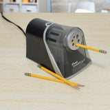 Evolution Axis Heavy Duty Classroom Pencil Sharpener, Black and Silver Westcott