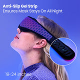 Manta Pro Sleep Mask - 100% Light Blocking Sleep Mask for Side Sleepers, Breathable and Comfortable, Spacious & Zero Pressure for Long Lashes, Perfect for Sleep/Travel/Nap/Shift Work