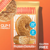Legendary Foods High Protein Donuts, Crumbly Cinnamon, Low Carb, Low Sugar