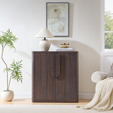 93.42'' Sideboard Buffet Cabinet W/Storage, Modern Accent Cabinets W/Curved Handles & Adjustable Shelves