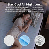 Novilla 14 inch King Size Mattress, Cooling Hybrid King Mattress with Upgraded Individual Coils & Gel Memory Foam, Enhanced Support, Motion Isolation, Pressure Relief, CertiPUR-US