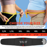 FEATOL Breathable Back Brace with Lumbar Pad for Women & Men, Support Belt, S/M (Waist Size:24.4''-29.8'')