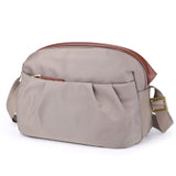 Small Crossbody Bags for Women Multi-Pocket Shoulder Purse (Khaki Brown)