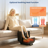 COMFIER 2 in 1 FSA Foot Massager Machine, HSA Shiatsu Foot and Calf Massager with Heat,Kneading,Vibration,Compression Massagers for Feet Health,Ankle & Leg Tired, Plantar Fasclitis,Gift for Men Women