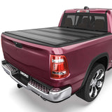 OEDRO Low-Profile Hard Quad-Fold Tonneau Cover for 2009-2024 Ram 1500 5.7ft