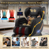 VireoNest 2026 Massage Chair Full Body, Zero Gravity Massage Chair Recliner - Upgraded 10-Point Roller, Heating, Airbags, Foot Roller, Shiatsu Full Body Massage Chairs, Gift for Parent