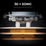 Osaki Ai Monarch LE | Full Body | Sonic Massage | 3D + Massage Mechanism | Body Scan | Hand Reflexology (Black)