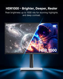 KTC 27 Inch 4K Mini-LED Gaming Monitor, Dual Mode, Fast IPS, M27U6